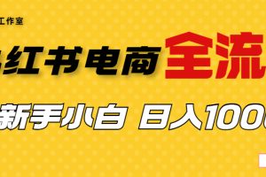 （6805期）外面收费4988的小红书无货源电商从0-1全流程，日入1000＋