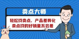 （6457期）卖点 大师，轻松找卖点，产品差异化，卖点找的好销量不会差