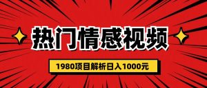 （6573期）热门话题视频涨粉变现1980项目解析日收益入1000