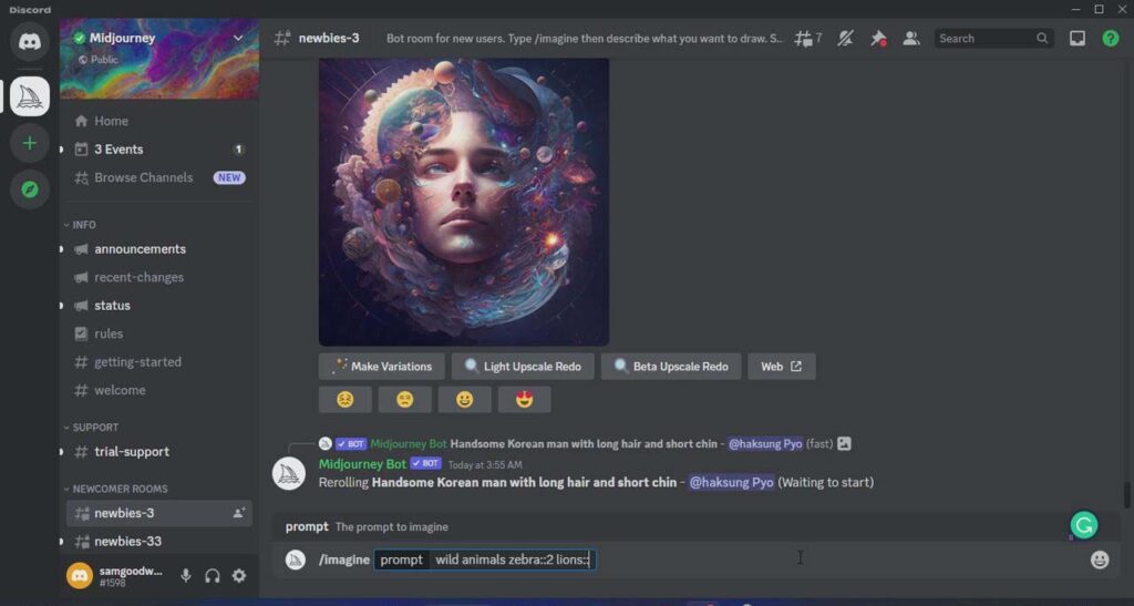 Midjourney AI人工智能艺术图片从入门到高级创作教程-33节课-中英字幕-优创圈