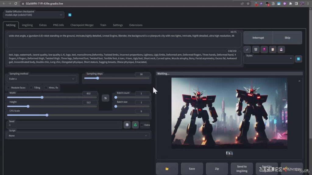 终极 Stable Diffusion + ChatGPT AI绘画及模型训练课程-中英字幕-优创圈