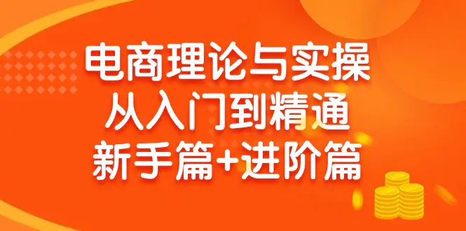 电商理论与实操从入门到精通：抖店+淘系+多多，新手篇+进阶篇