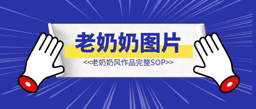 老奶奶风作品完整SOP-取盛轻创