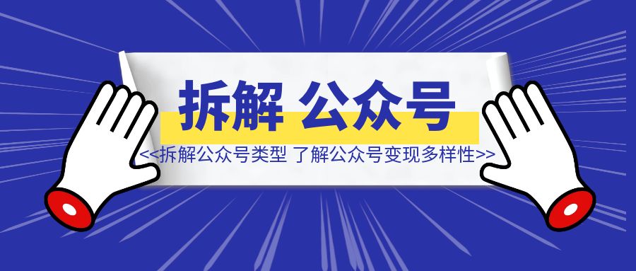 100阅读变现20万，拆解10个公众号类型，带你了解公众号变现多样性。