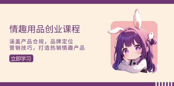 情趣用品创业课程：涵盖产品合规，品牌定位，营销技巧，打造热销情趣产品-伙伴笔记