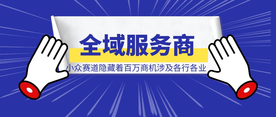 【全域账号服务商】一个最不起眼的小众赛道，隐藏着百万商机，涉及网赚圈子各行各业-清创圈