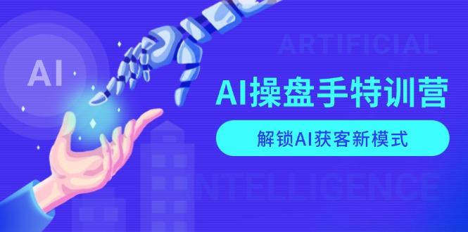 AI-操盘手特训营，解锁AI获客新模式，全面掌握AI商业应用与提示词技巧-清创圈