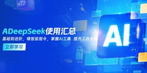 DeepSeek使用汇总，基础到进阶，提示词技巧，掌握AI工具  提升工作效率-优创圈