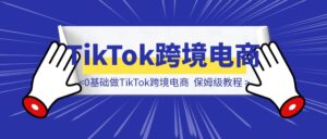 0基础做TikTok跨境电商  三万字保姆级教程-优创圈