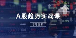 A股趋势实战课：主力动向+政策红利，2025全年策略5月更新-优创圈