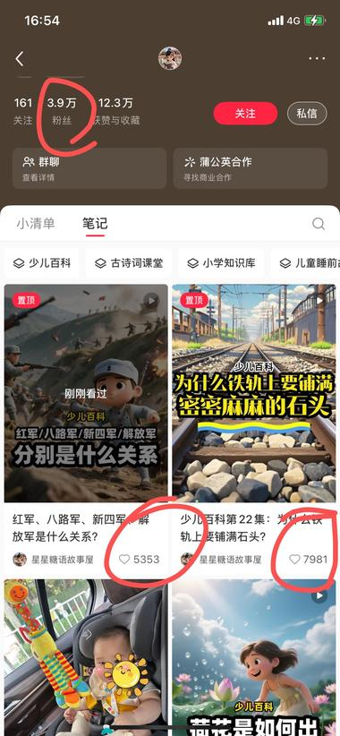 【垂直赛道AI少儿百科】小红书博主也可以涨粉快，高变现！-搞钱线报📢论坛-网创交流-优创圈