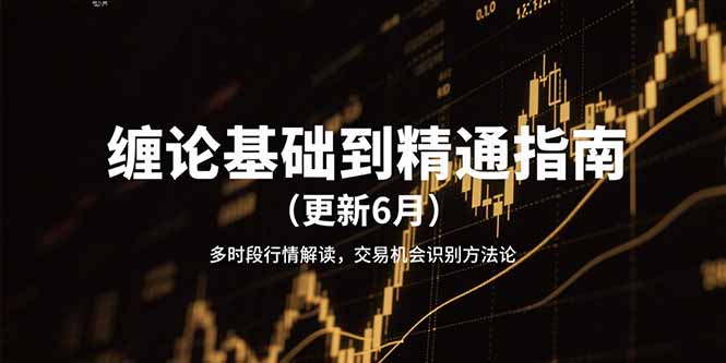 缠论基础到精通指南（更新6月）多时段行情解读，交易机会识别方法论-胜创圈