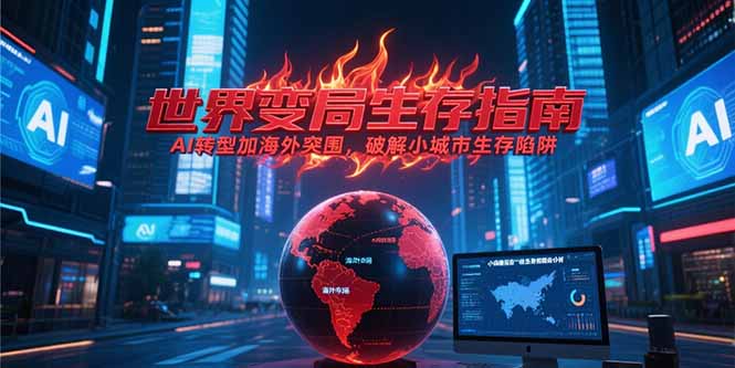 付费文章《世界变局生存指南，AI转型加海外突围，破解小城市生存陷阱》-云创优业