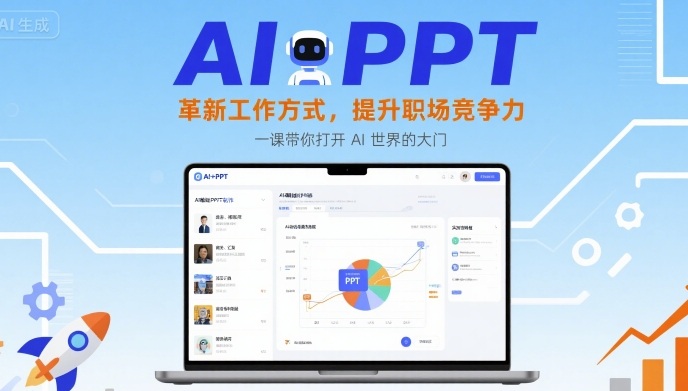AI+PPT：革新工作方式，提升职场竞争力，一课带你打开 AI 世界的大门-云创优业