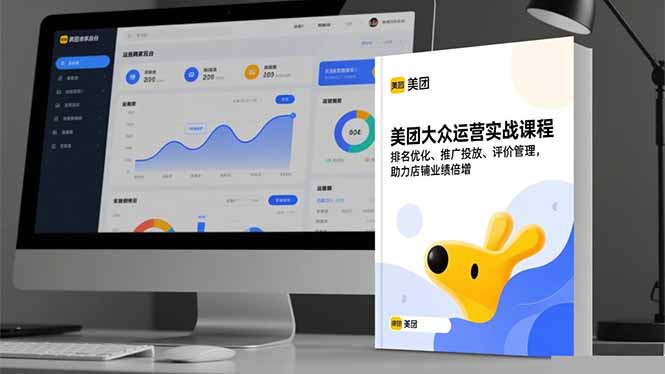美团大众运营实战课程，排名优化、推广投放、评价管理，助力店铺业绩倍增-伙伴笔记