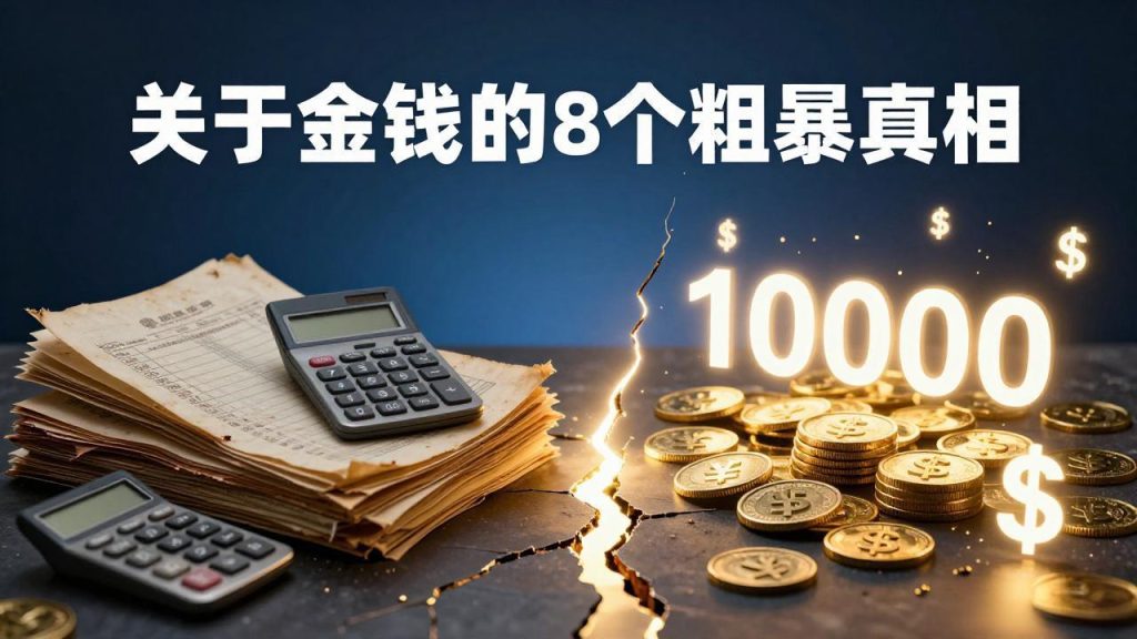 付费文章：关于金钱的 8 个粗暴真相，彻底重塑你的赚钱思维与财富认知-优创圈