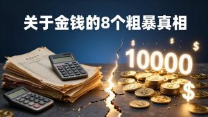 付费文章：关于金钱的 8 个粗暴真相，彻底重塑你的赚钱思维与财富认知-优创圈