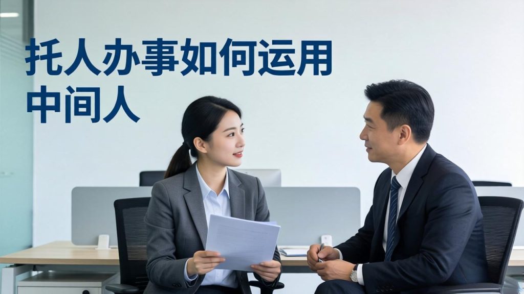 付费文章：托人办事如何运用中间人？-优创圈