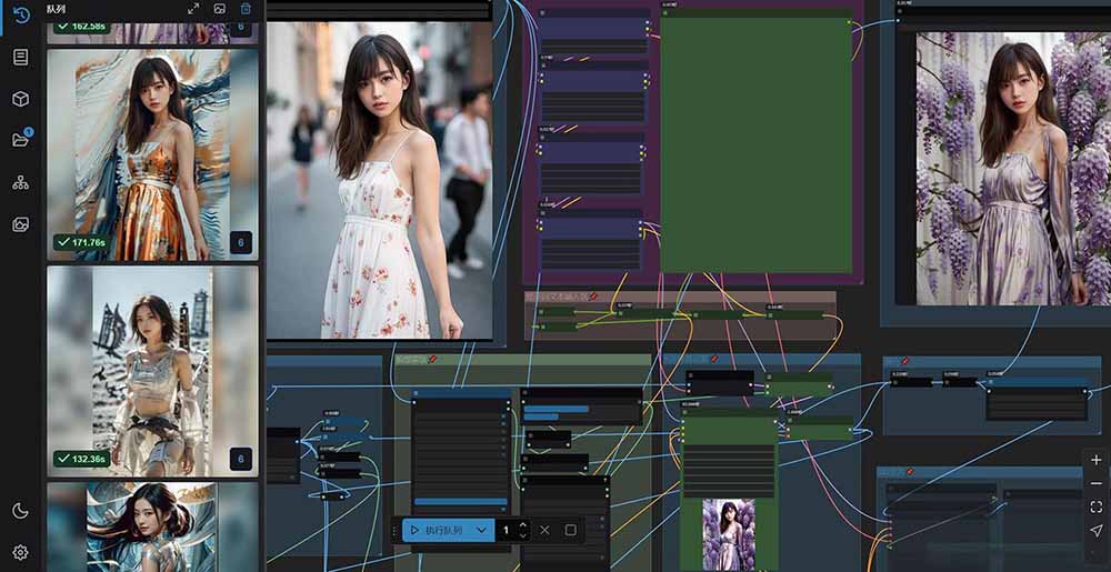 ComfyUI人像写真摄影工作流：本地一键部署，换装换场景换脸全搞定，影楼效率翻倍