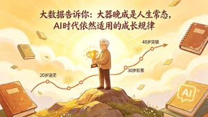 付费文章：大数据告诉你：大器晚成是人生常态，AI 时代依然适用的成长规律-优创圈