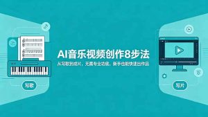 AI音乐视频创作8步法：从写歌到成片，无需专业功底，新手也能快速出作品-优创圈