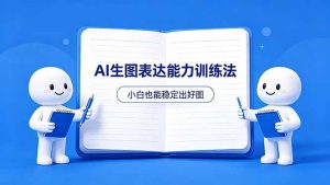 AI生图不是做漂亮图,而是表达能力。这套方法让小白也能稳定出好图-优创圈