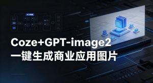 【Coze工作流搭建实操教程】coze+GPT-image2一键生成商业应用图片，全流程保姆级教学-优创圈