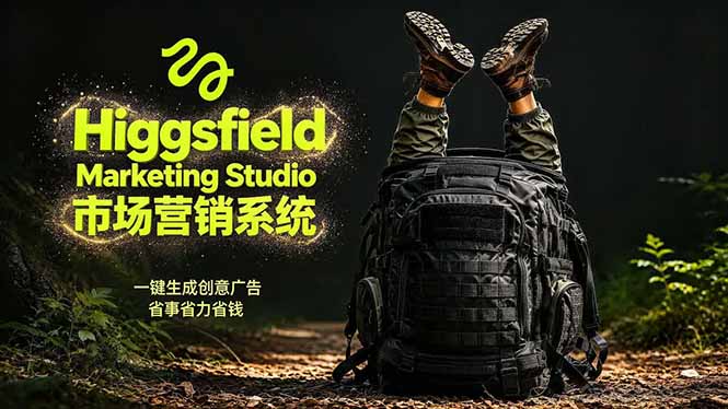 AI广告工作流实战：从脚本到画面用Higgsfield完成，商家也能做品牌视频，省万元成本！附提示词-优创圈