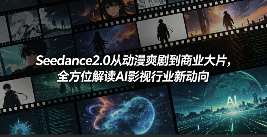 Seedance2.0从动漫爽剧到商业大片，全方位解读AI影视行业新动向-优创圈