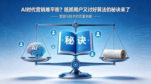 AI时代营销难平衡?既抓用户又讨好算法的秘诀来了【原创双语字幕】-优创圈