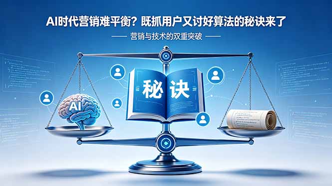 AI时代营销难平衡?既抓用户又讨好算法的秘诀来了【原创双语字幕】