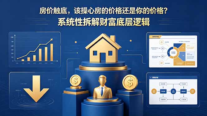 付费文章:房价触底,该操心房的价格还是你的价格?系统性拆解财富底层逻辑-优创圈