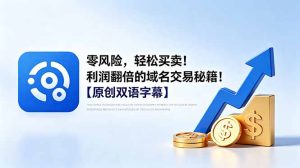 零风险，轻松买卖！利润翻倍的域名交易秘籍！【原创双语字幕】-优创圈