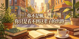 付费文章：你不是懒，你只是看不到这辈子的出路-优创圈