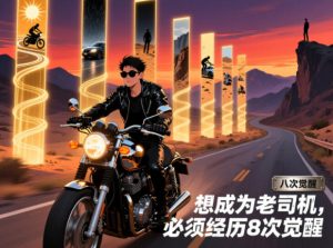 付费文章:想成为老司机,必须经历8次觉醒-优创圈