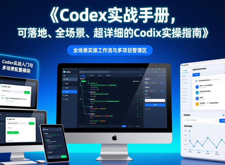 Codex实战手册,可落地、全场景、超详细的Codex实操指南-优创圈