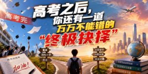 付费文章:高考之后,你还有一道万万不能错的“终极抉择”-优创圈