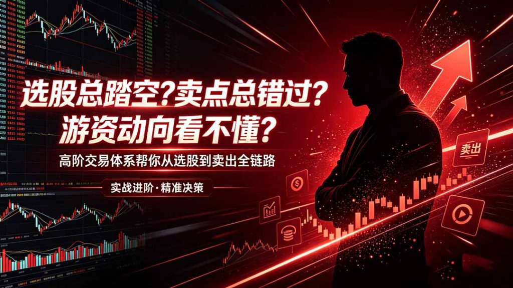 选股总踏空?卖点总错过?游资动向看不懂?高阶交易体系帮你从选股到卖出全链路(更新6月)-优创圈