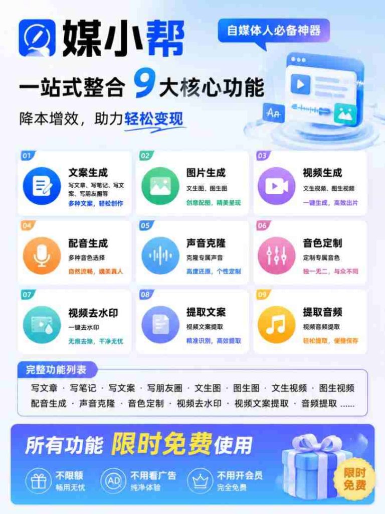 干货！5分钟教你搭建一款《自媒体万能工具箱》，自用引流都不错-优创圈