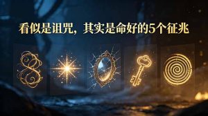 付费文章：看似是诅咒，其实是命好的5个征兆-优创圈