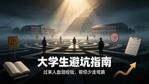付费文章:大学生避坑指南 ,过来人血泪经验,帮你少走弯路-优创圈