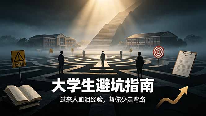 付费文章：大学生避坑指南 ，过来人血泪经验，帮你少走弯路-优创圈
