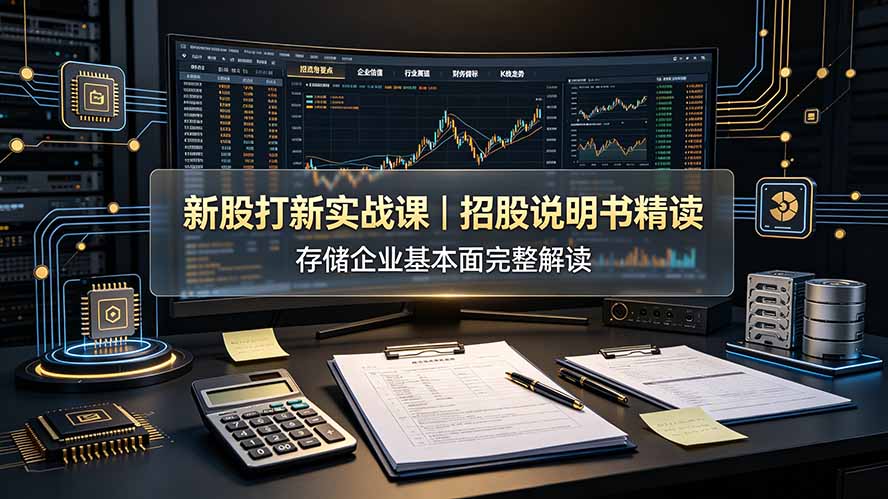 付费文章:新股打新实战课|招股说明书精读,存储企业基本面完整解读-优创圈
