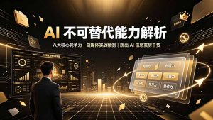 付费文章:AI 不可替代能力解析▸八大核心竞争力|自媒体实战案例|跳出 AI 信息茧房干货-优创圈
