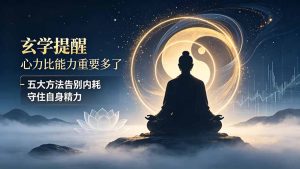 付费文章:玄学提醒-心力比能力重要多了,五大方法告别内耗守住自身精力-优创圈