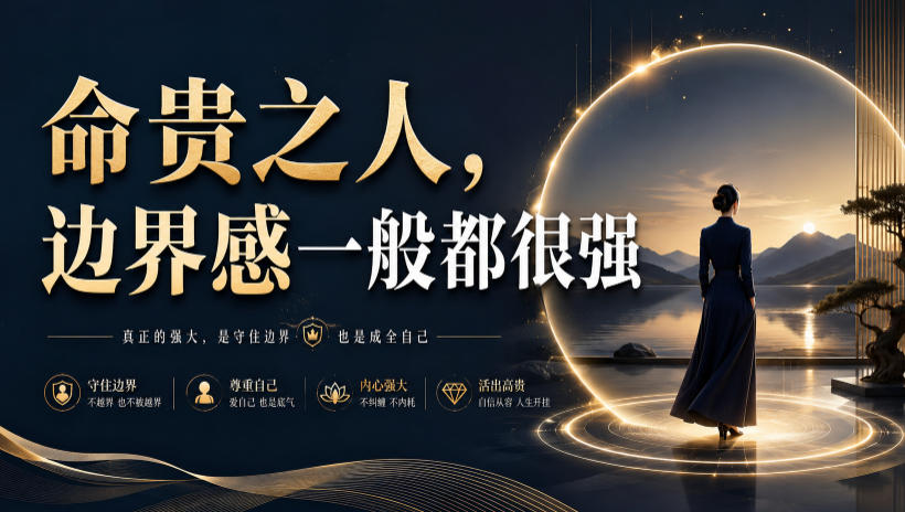 付费文章:命贵之人,边界感一般都很强-优创圈