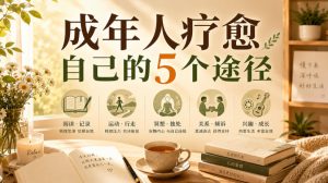 付费文章:成年人疗愈自己的5个途径-优创圈