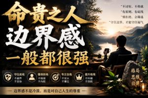 付费文章：命贵之人，边界感一般都很强，从五大维度拆解建立强边界的实操方法-优创圈