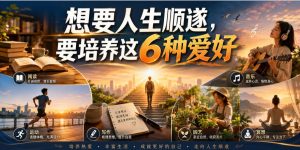 公众号付费文章:想要人生顺遂,要培养这6种爱好-优创圈