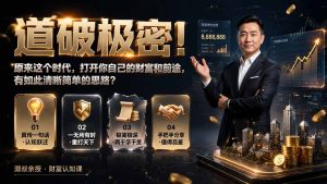 付费文章:道破极密!原来这个时代,打开你自己的财富和前途,有如此清晰简单的思路?-优创圈